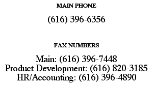 Main Contact Information